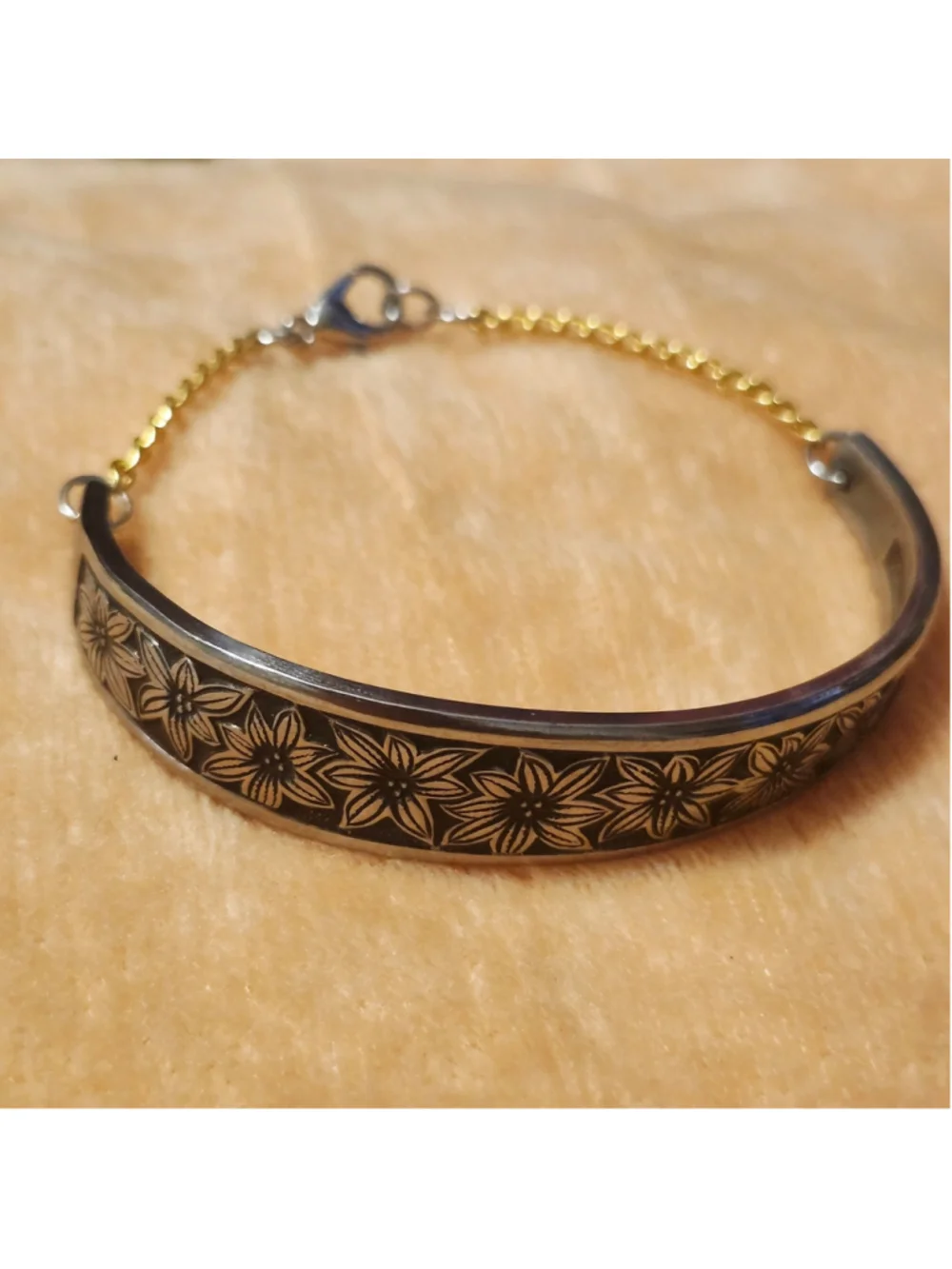 Spoon handle Bracelet Flower Jewelry
